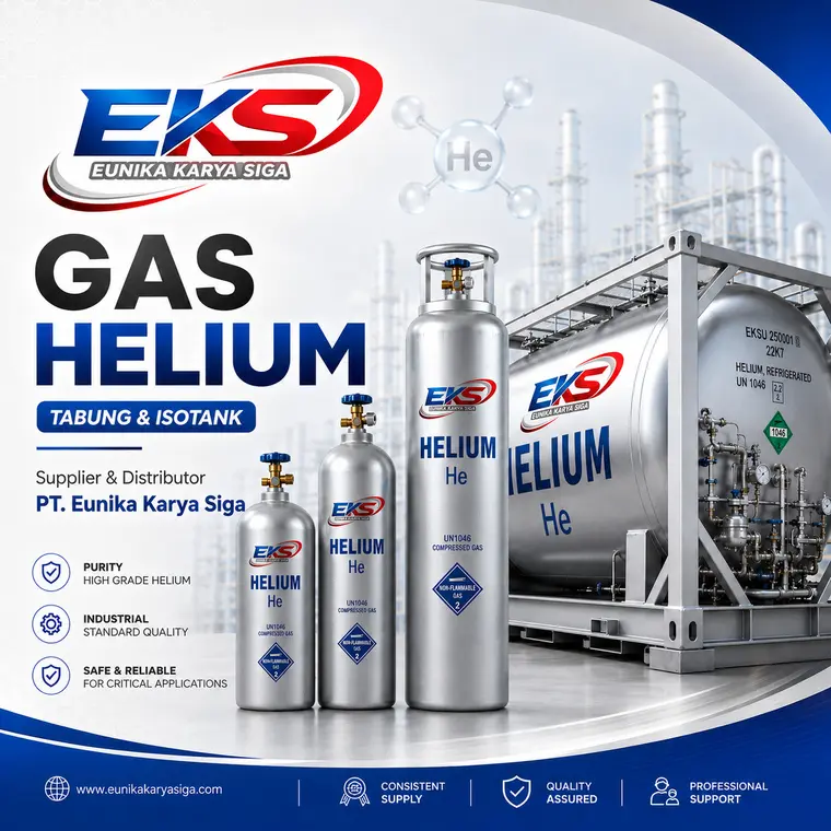 Supplier Gas Helium (He)
